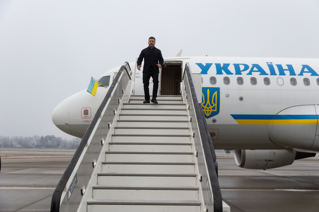 Зеленський прибув на Кіпр, де відбудеться неформальний саміт ЄС